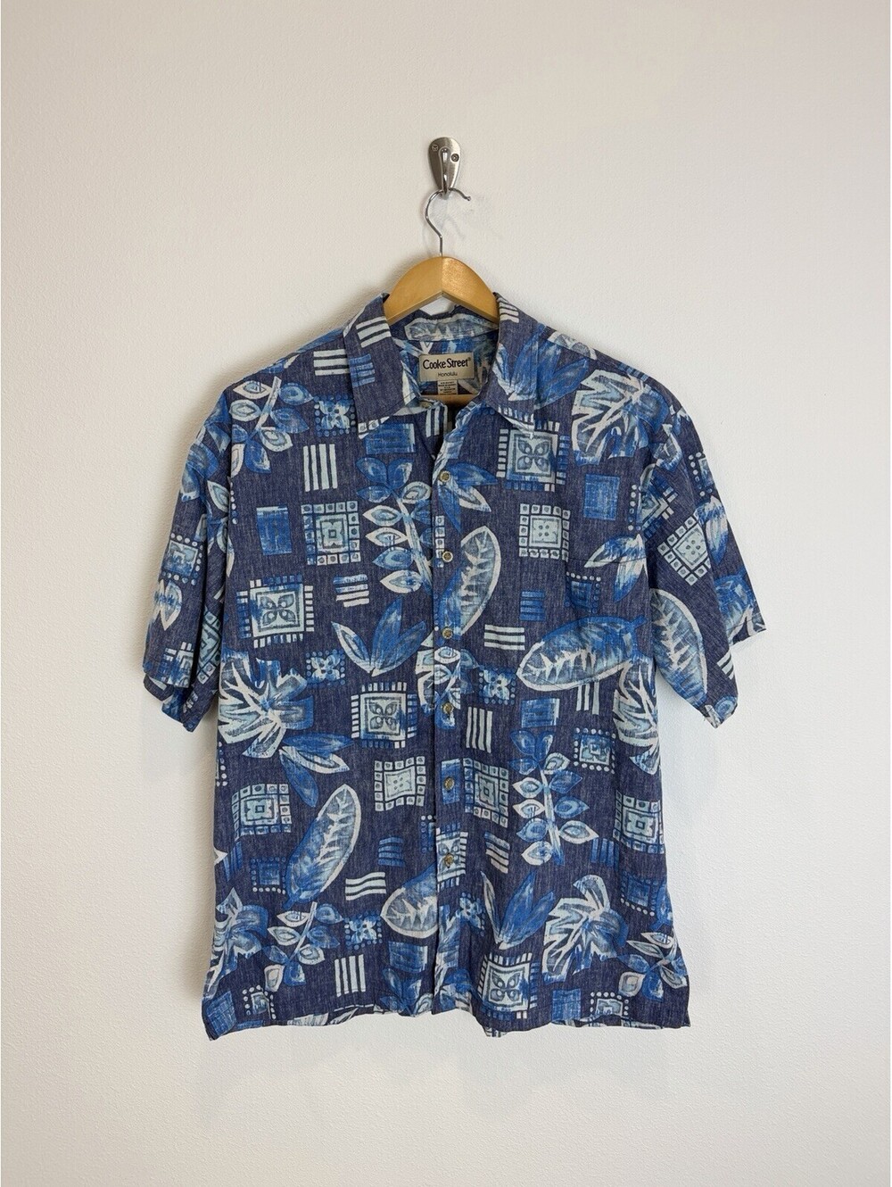 VTG Cooke Street Honolulu Hawaiian Aloha Shirt Men’s Xl Made In Hawaii